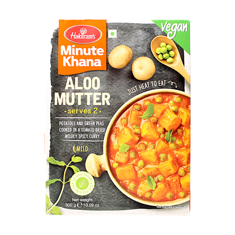 Haldiram's - 300g Aloo Mutter RTE