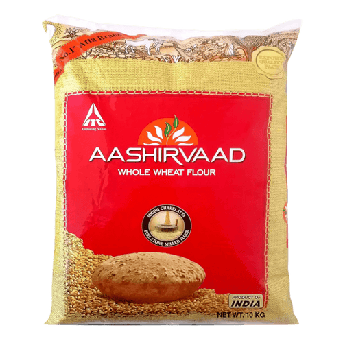 Aashirvaad - 10kg Chakki Atta (Whole Wheat Flour)