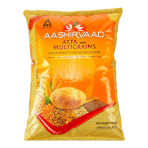 Aashirvaad - 10kg Multigrain Atta (Whole Wheat Flour)