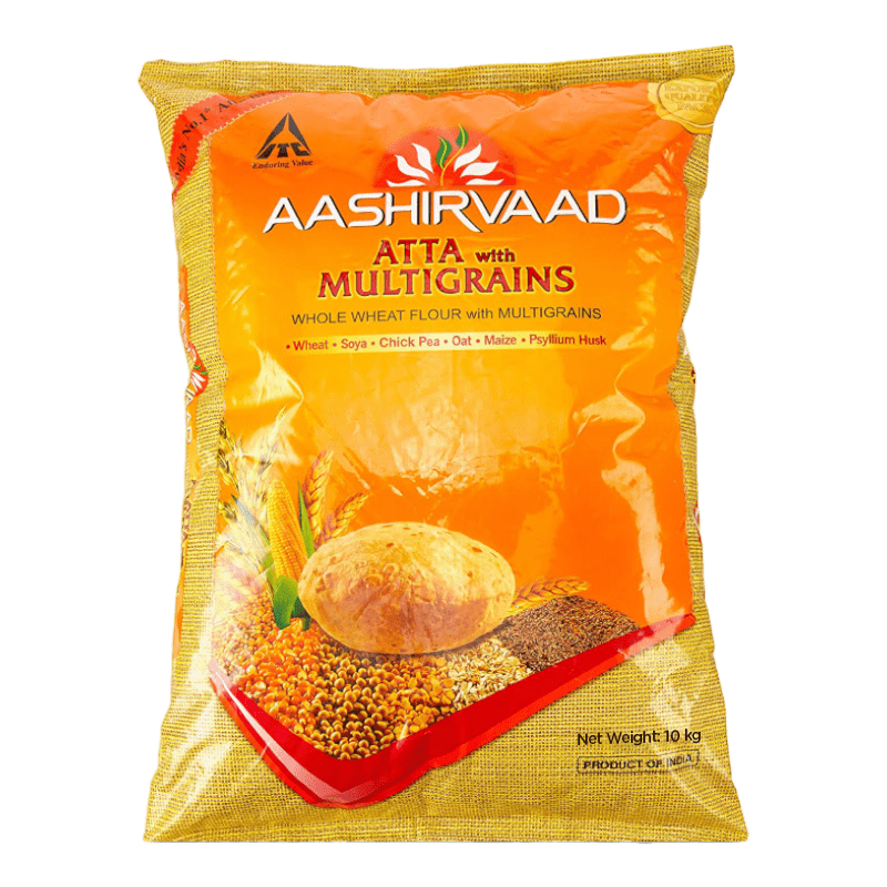 Aashirvaad - 10kg Multigrain Atta (Whole Wheat Flour)