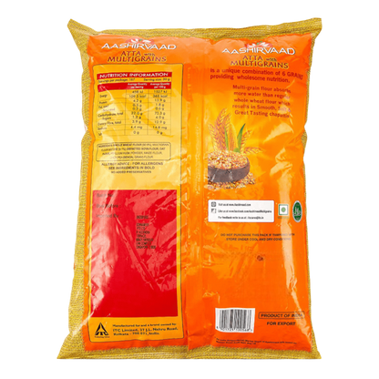 Aashirvaad - 10kg Multigrain Atta (Whole Wheat Flour)