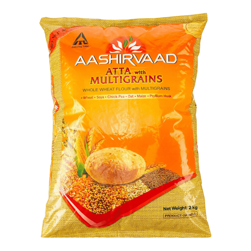 Aashirvaad - 2kg Multigrain Atta (Whole Wheat Flour)