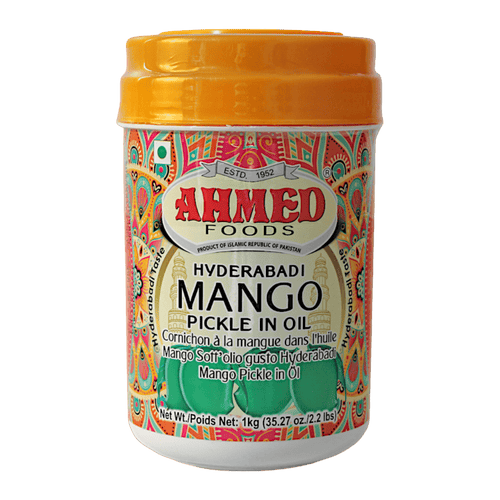 Ahmed - 1kg Hyderabadi Mango Pickle in Öl