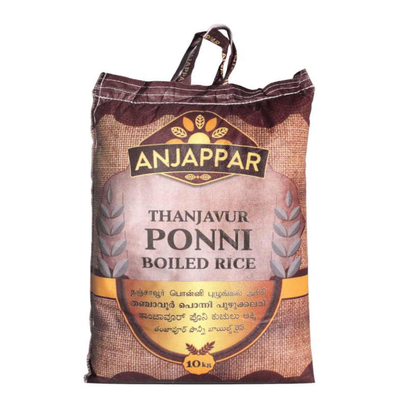 Anjappar - 5kg Thanjavur Ponni Boiled Rice