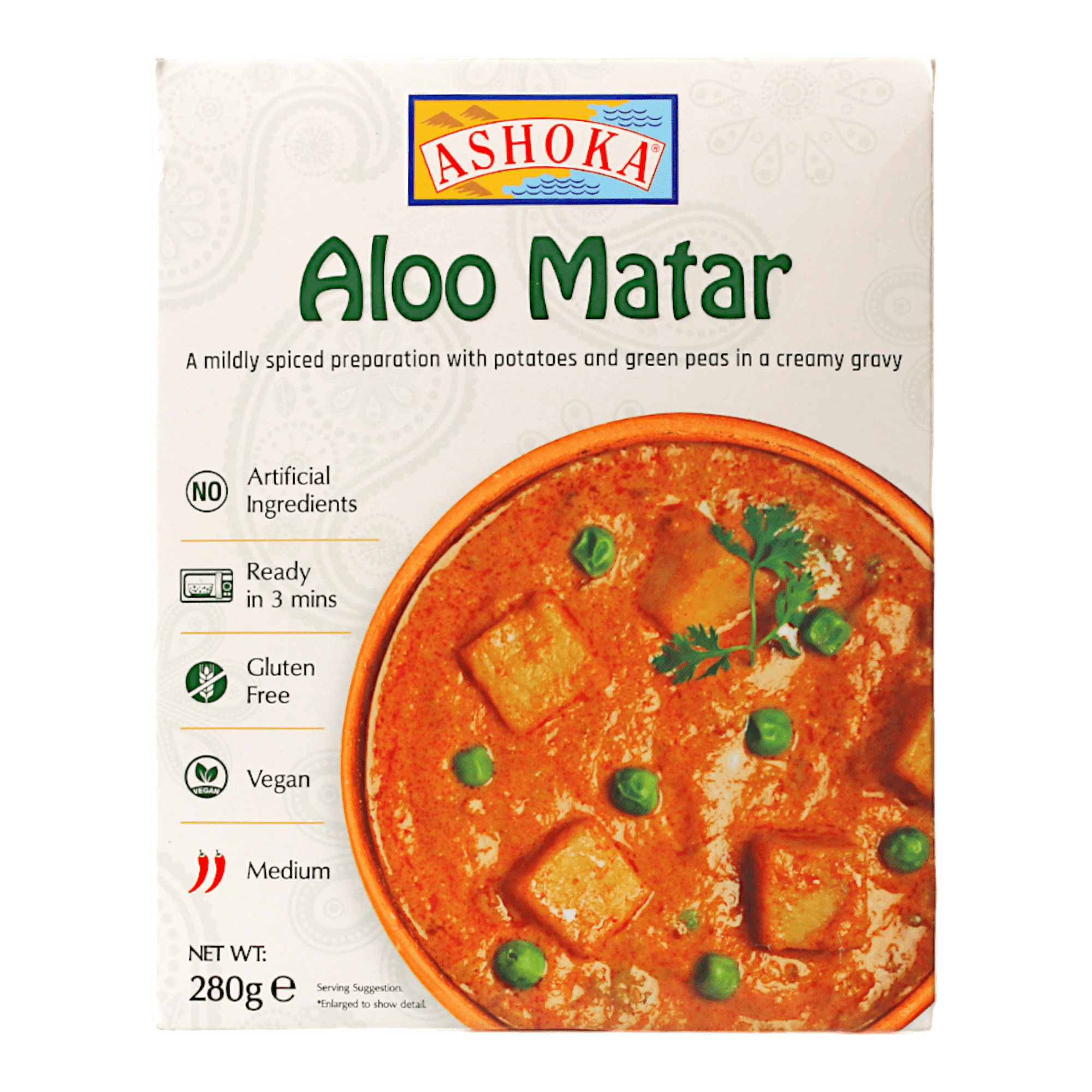 Ashoka - 280g Aloo Matar RTE