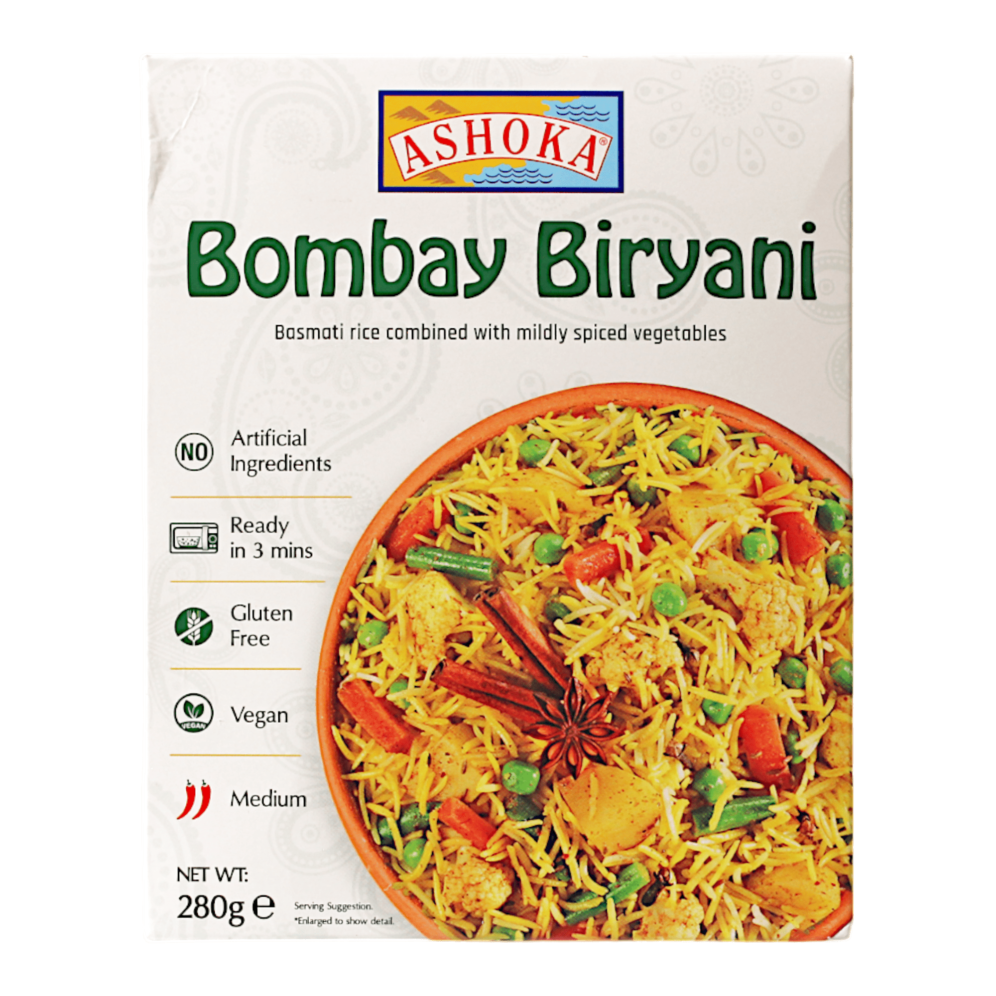 Ashoka - 280g Bombay Biryani RTE