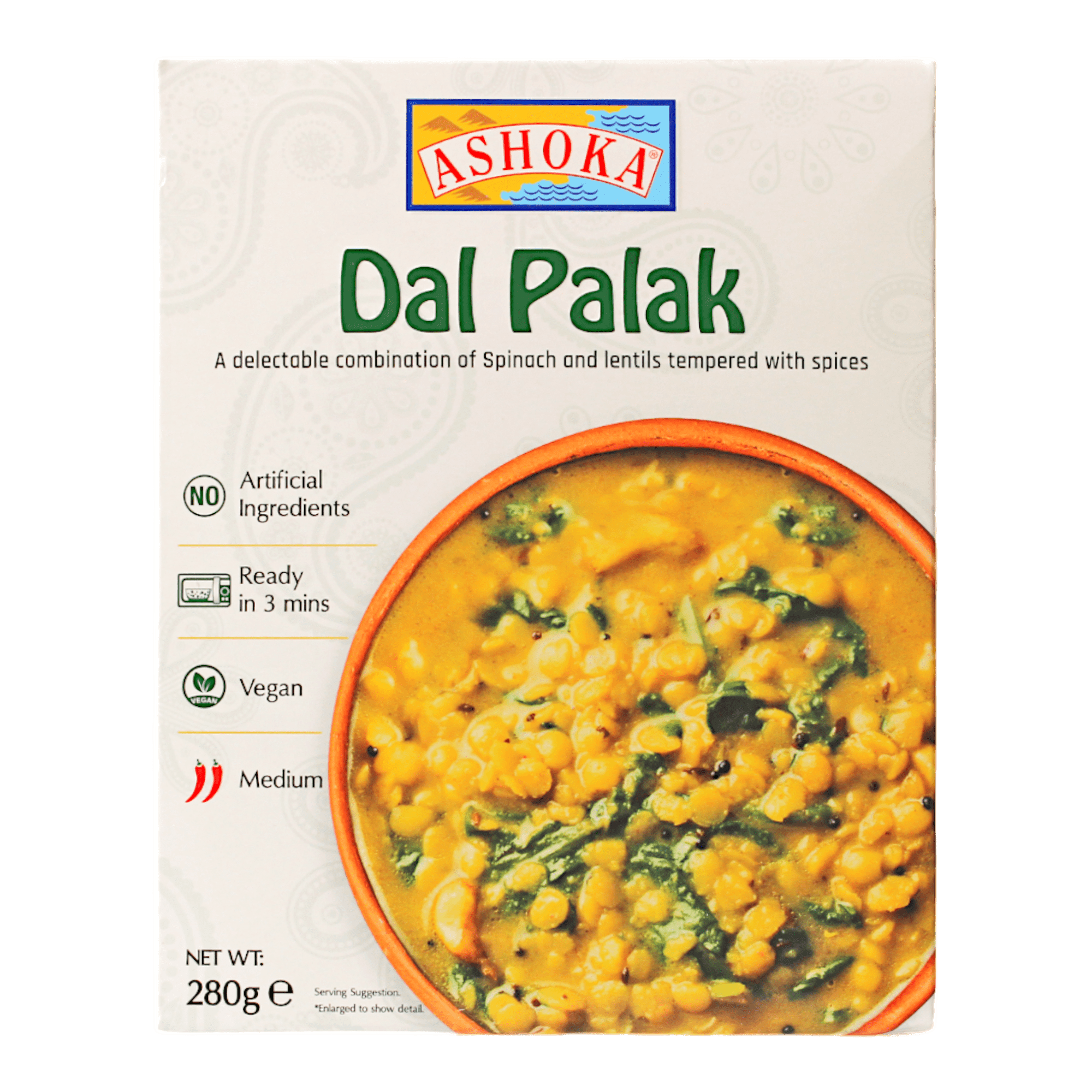 Ashoka - 280g Dal Palak RTE