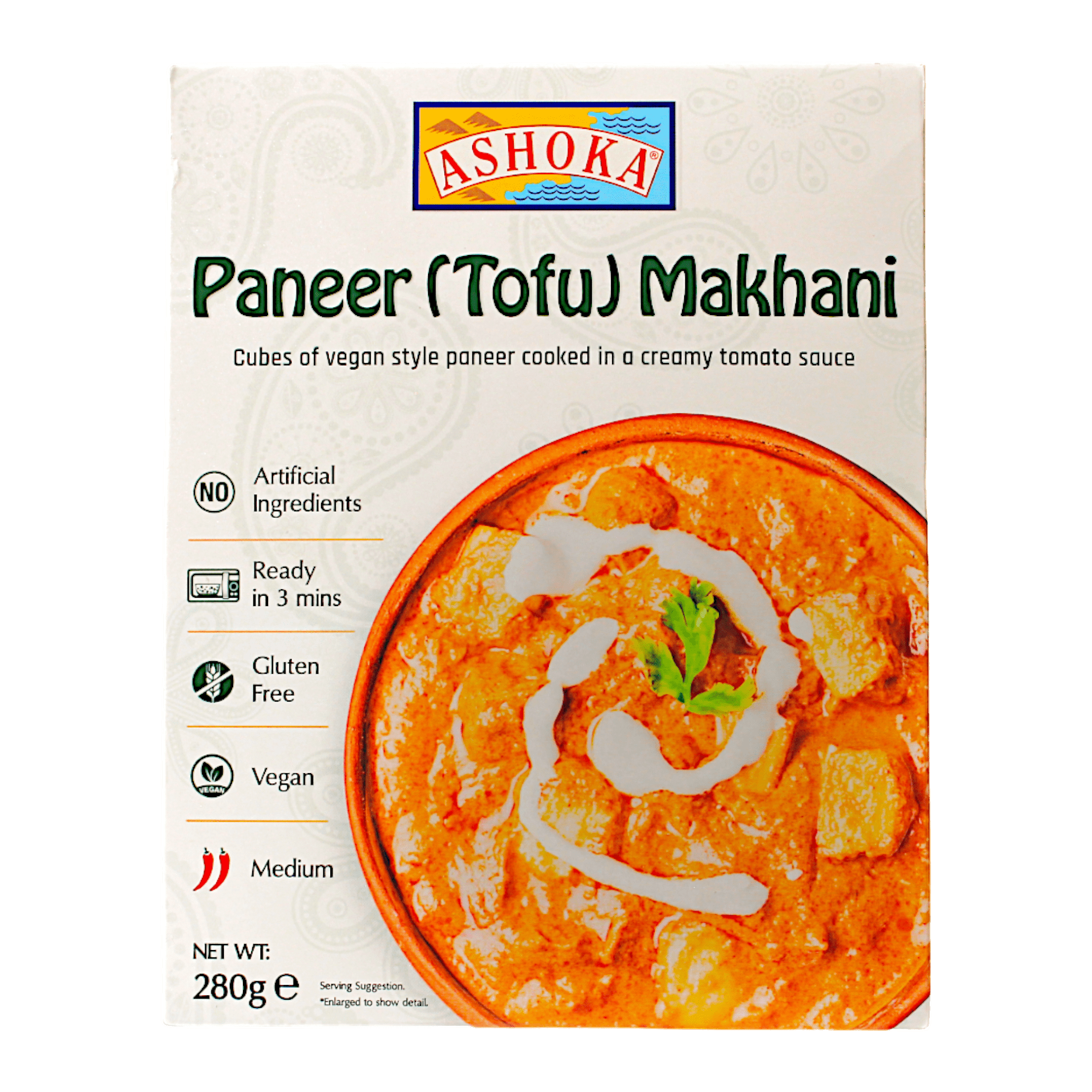 Ashoka - 250g Paneer (Tofu) Makhani RTE