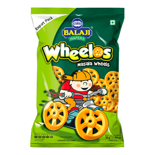 Balaji - (Best Before 03/05/2025)55g Wheelos Masala Wheels