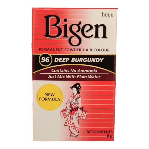 Bigen - Permanent Puder Haarfarbe 96 Deep Burgundy