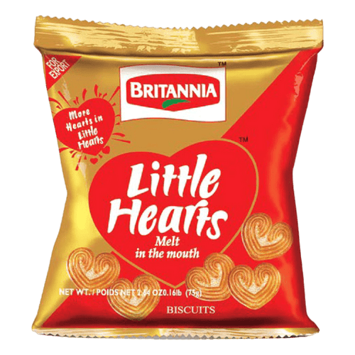 Britannia - 75g Little Hearts Biscuits