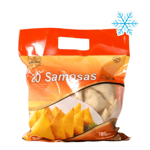 Crown - 700g Samosas Hühnchen 20 Stück Halal