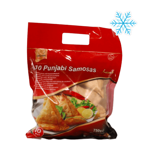 Crown - 750g Punjabi Samosas Lamm 10 Stück Halal