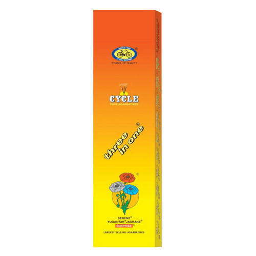 Cycle -  Agarbatti Incense Sticks 3-in-1 (21 sticks)