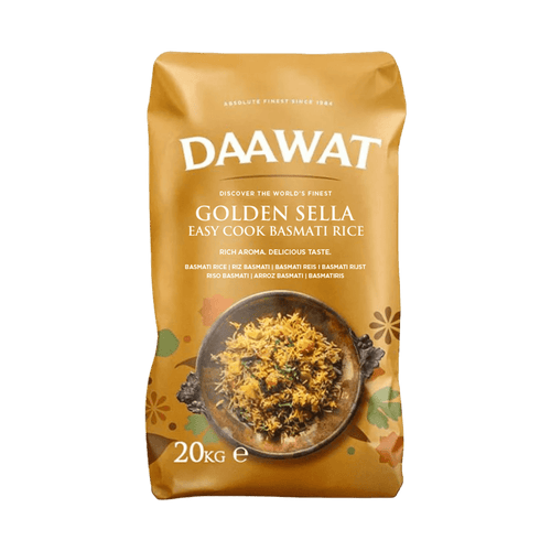 Daawat - 20kg Golden Sella Basmatireis Parboiled