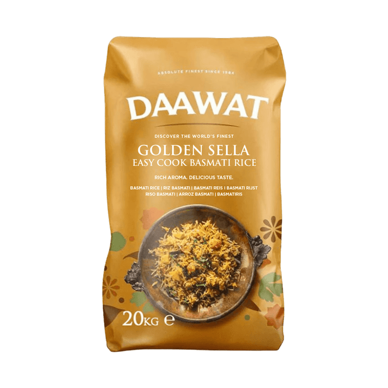 Daawat - 20kg Golden Sella Basmatireis Parboiled