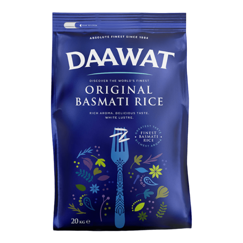 Daawat - 20kg Original Basmatireis