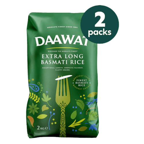 Daawat - 4kg (2x2kg) Basmatireis Extra lang