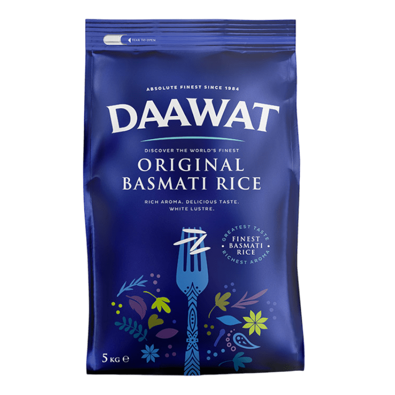 Daawat - 5kg Original Basmatireis (+10% Extra)