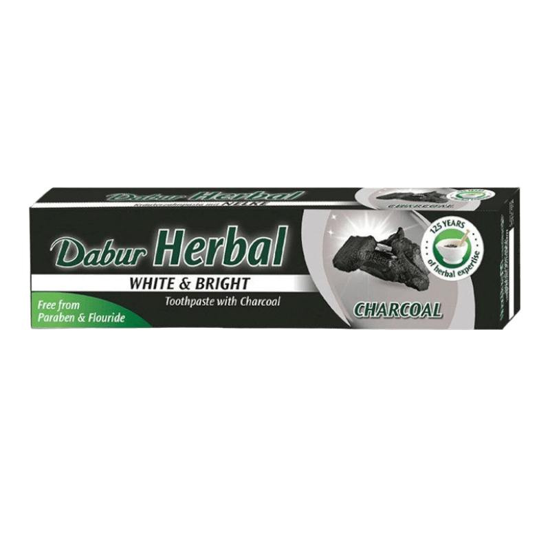 Dabur - 100ml Herbal Toothpaste with Activated Charcoal