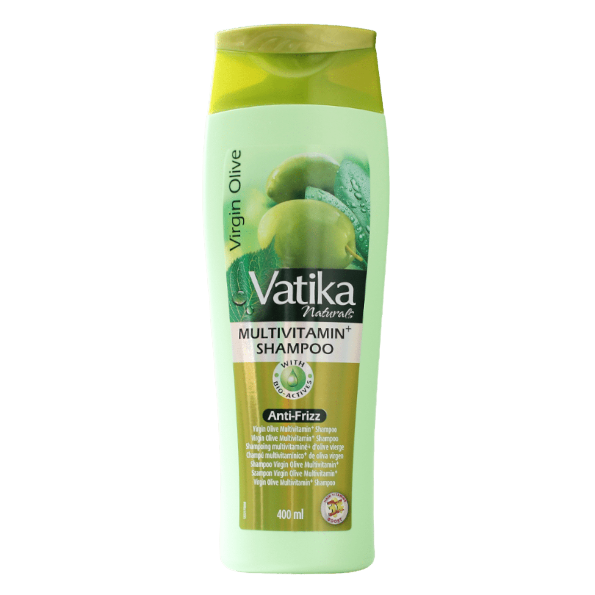 Dabur - 400ml Vatika Multivitamin Shampoo Anti Frizz Virgin Olive