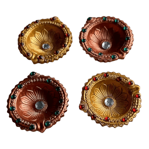 Fancy Diyas - Set of 4