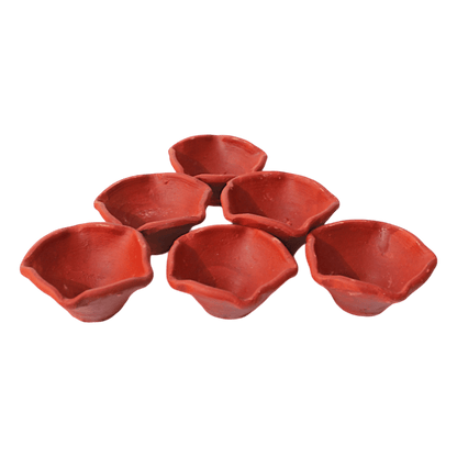 Fancy Diyas - 6er Set (Paanch Vaat)