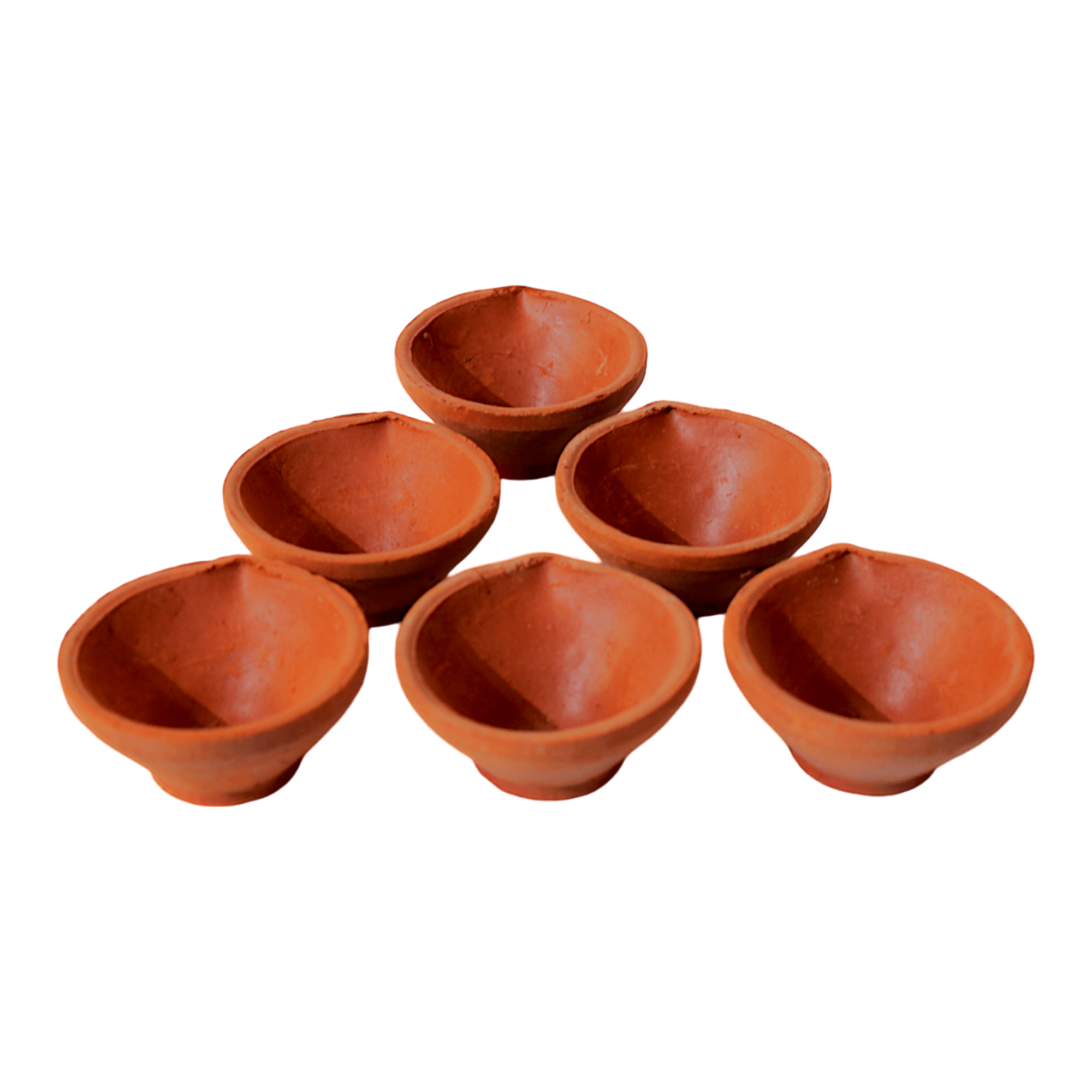 Fancy Diyas - 6er Set (Red Clay)