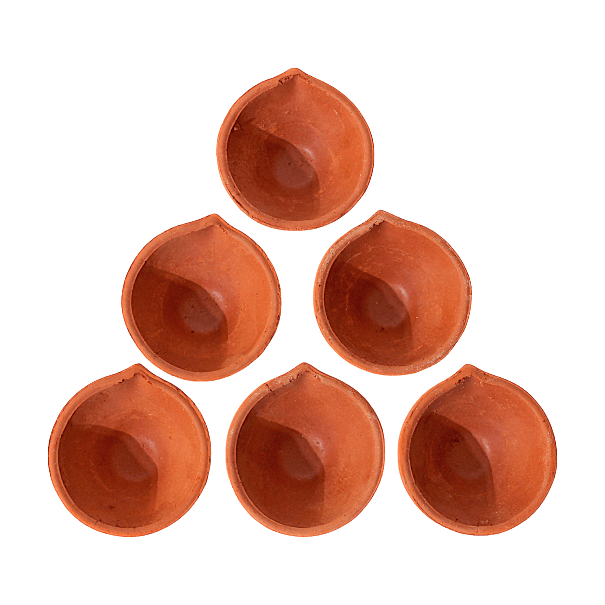 Fancy Diyas - 6er Set (Red Clay)