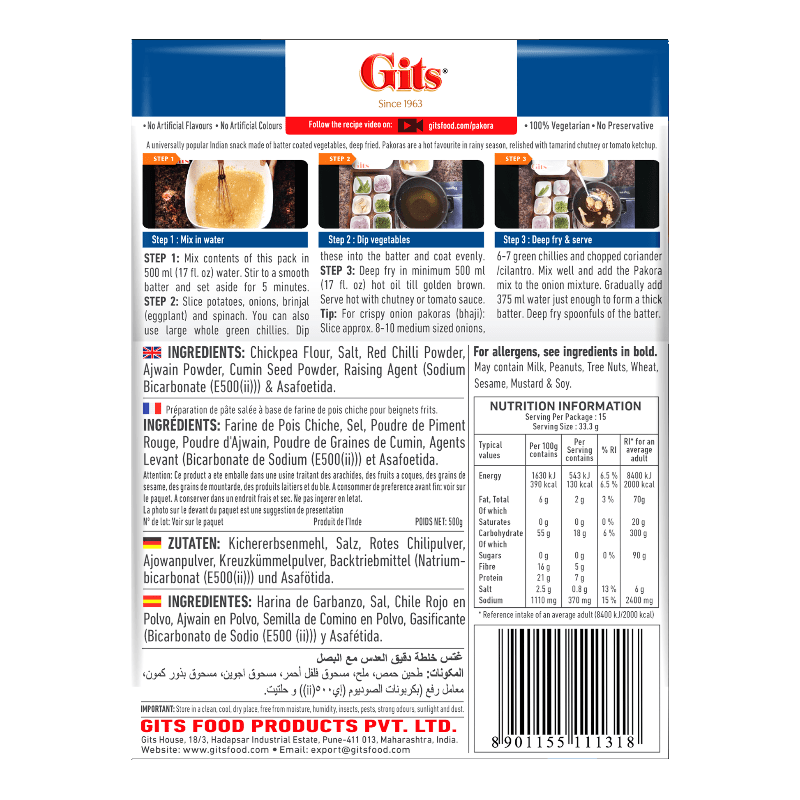 Gits - 500g Pakora mix