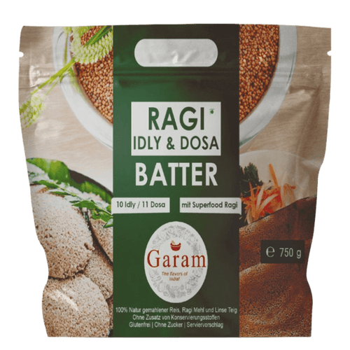 Garam - 750g Ragi Idly & Dosa Teig