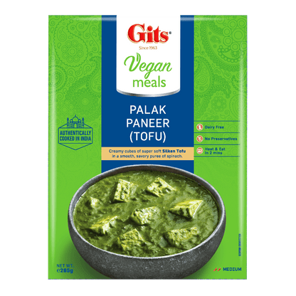 Gits - 285g Palak Paneer (Tofu) RTE