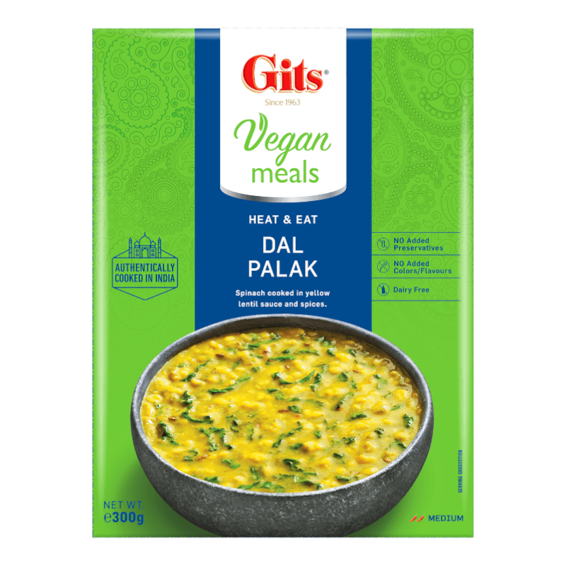 Gits - 300g Dal Palak (medium) RTE