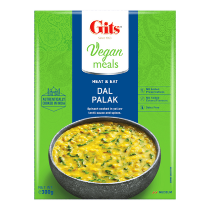 Gits - 300g Dal Palak (medium) RTE