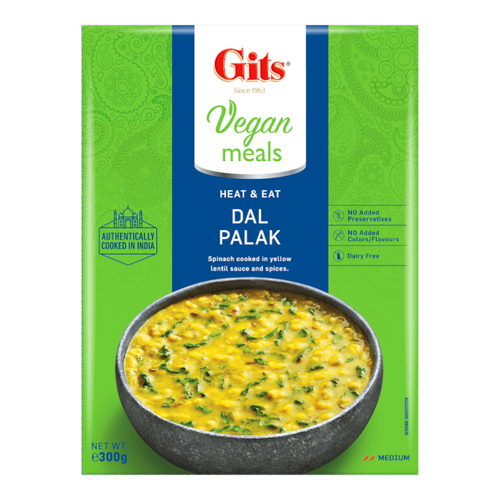 Gits - 300g Dal Palak (mittel) RTE