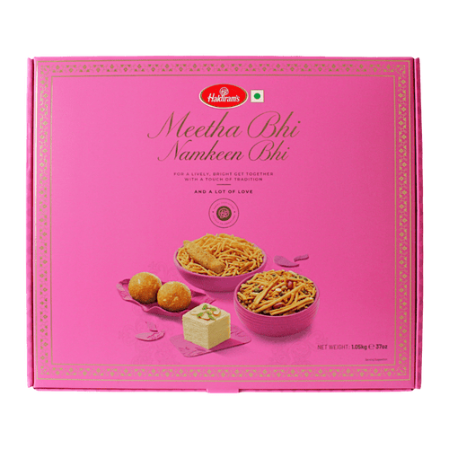 Haldiram's - 1.05kg Meetha Bhi / Namkeen Bhi (Geschenkbox)