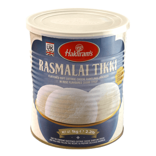 Haldiram's - 1kg Rasmalai Hüttenkäse