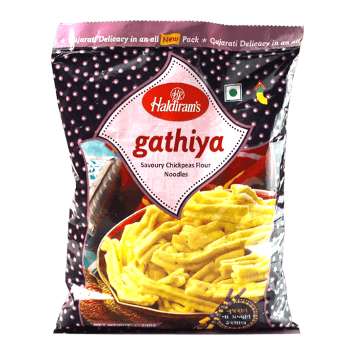 Haldiram's - 200g Gathia (würzige Kichererbsennudeln)