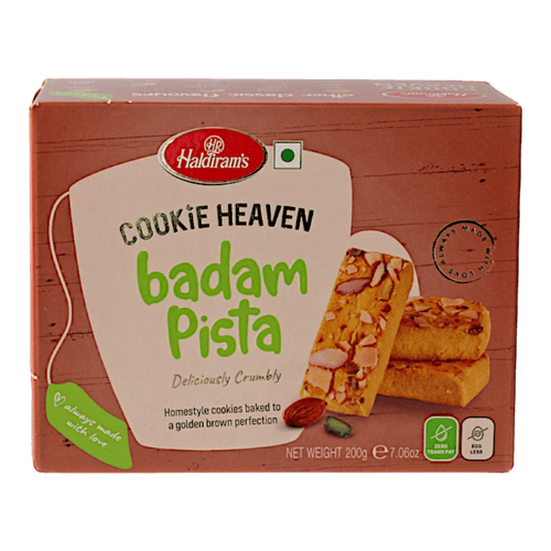 Haldiram's - 200g Kekse Badam Pista