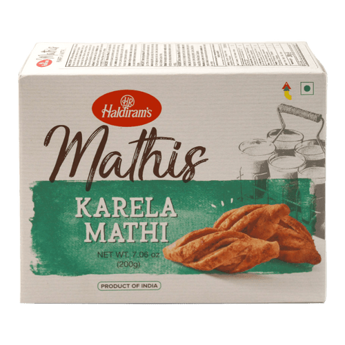 Haldiram's - (Best Before 06/02/2025) 200g Mathis Karela Mathi