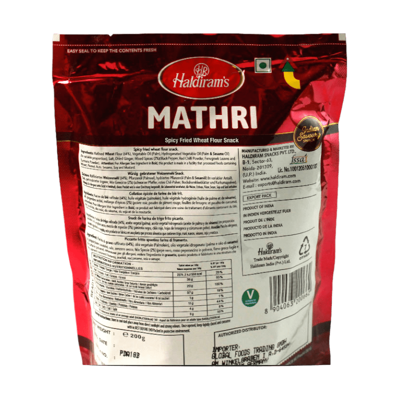 Haldiram's - 200g Mathri Mix