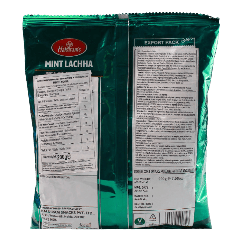 Haldiram's - 200g Mint Lachha