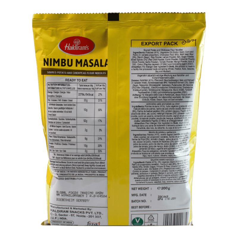 Haldiram's - 200g Nimbu Masala