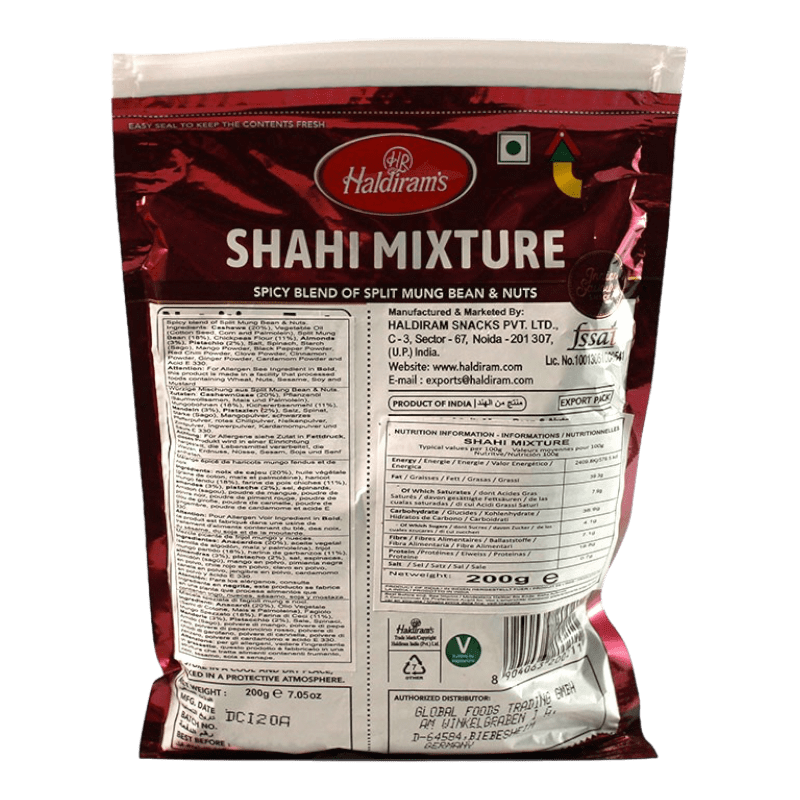 Haldiram's - 200g Shahi mix (BBD 05/12/2024)