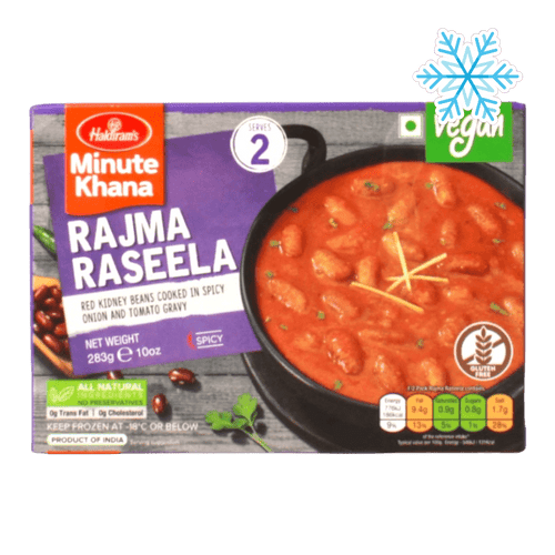 Haldiram's - 283g (Frozen) Minute Khana Rajma Raseela (Spicy&vegan) 2 Serves (BBD 19/12/2024)