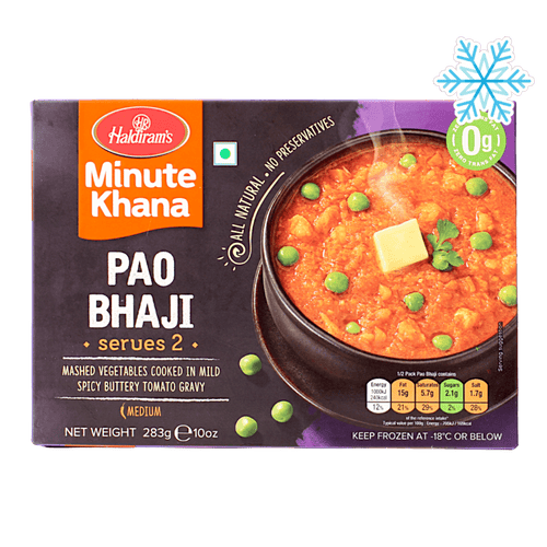 Haldiram's -  283g (Frozen) Pao Bhaji 2 Serves (medium)