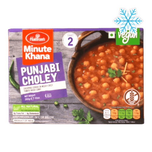 Haldiram's - 283g Minute Khana Punjabi Choley (Vegan) 2 Portionen