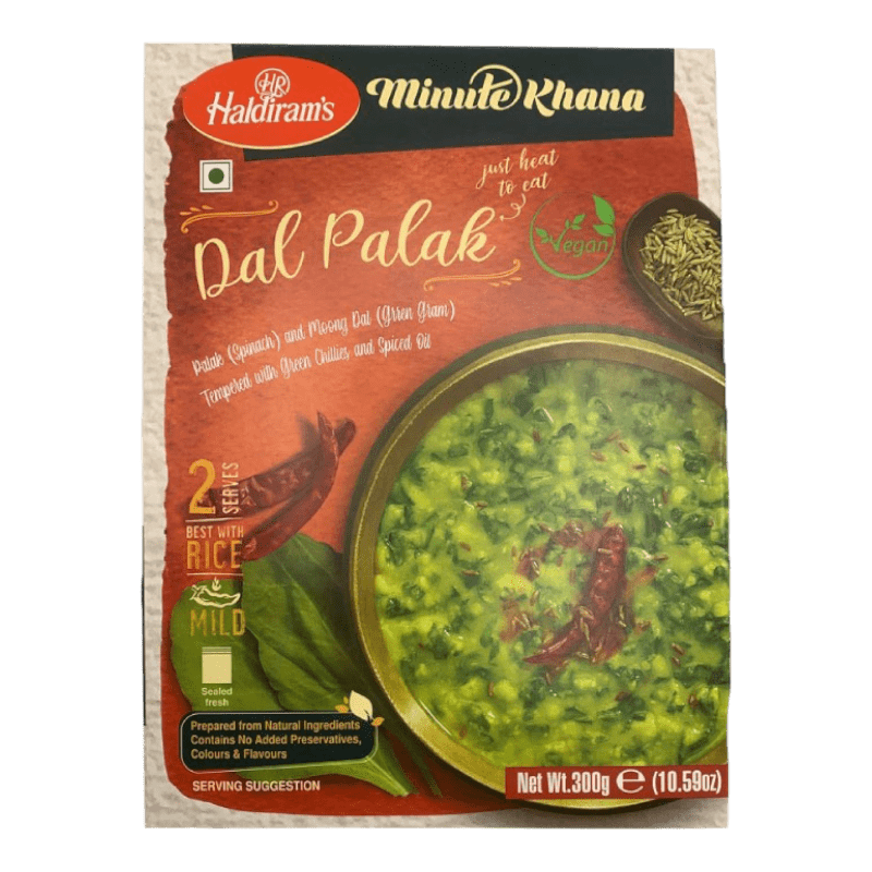 Haldiram's - (BBD 25/02/2025) 300g Dal Palak RTE