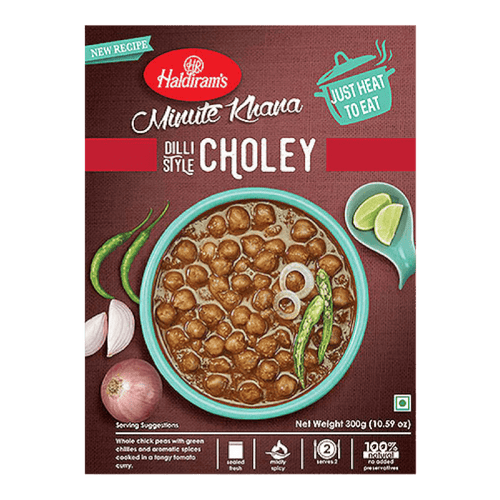 Haldiram's - 300g Delhi Styla Choley (Fertiggericht)