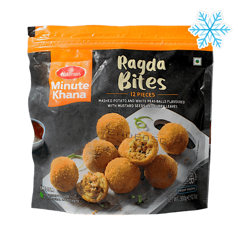 Haldiram's - 360g (Gefroren) Ragda Bites 12 Stück (Mittel)